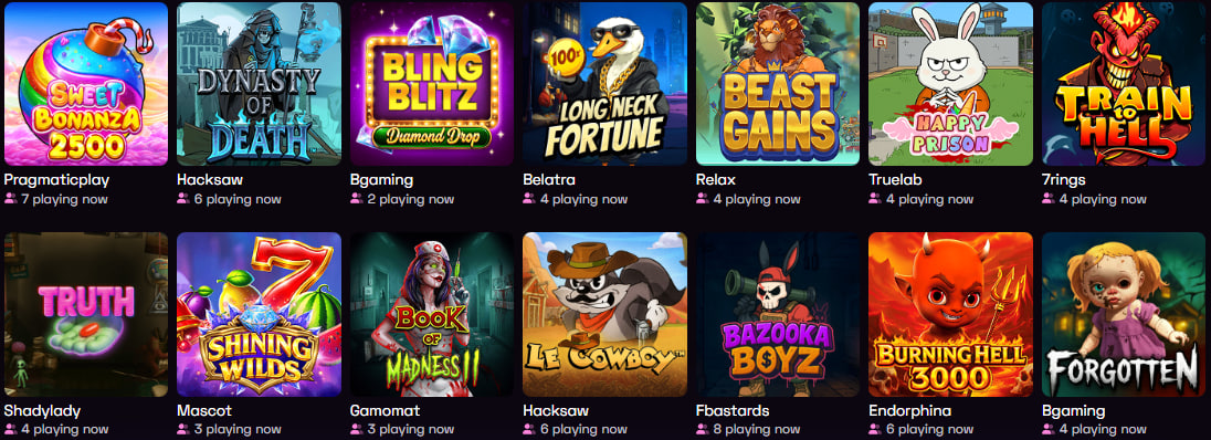 lussurio casino popular slotss